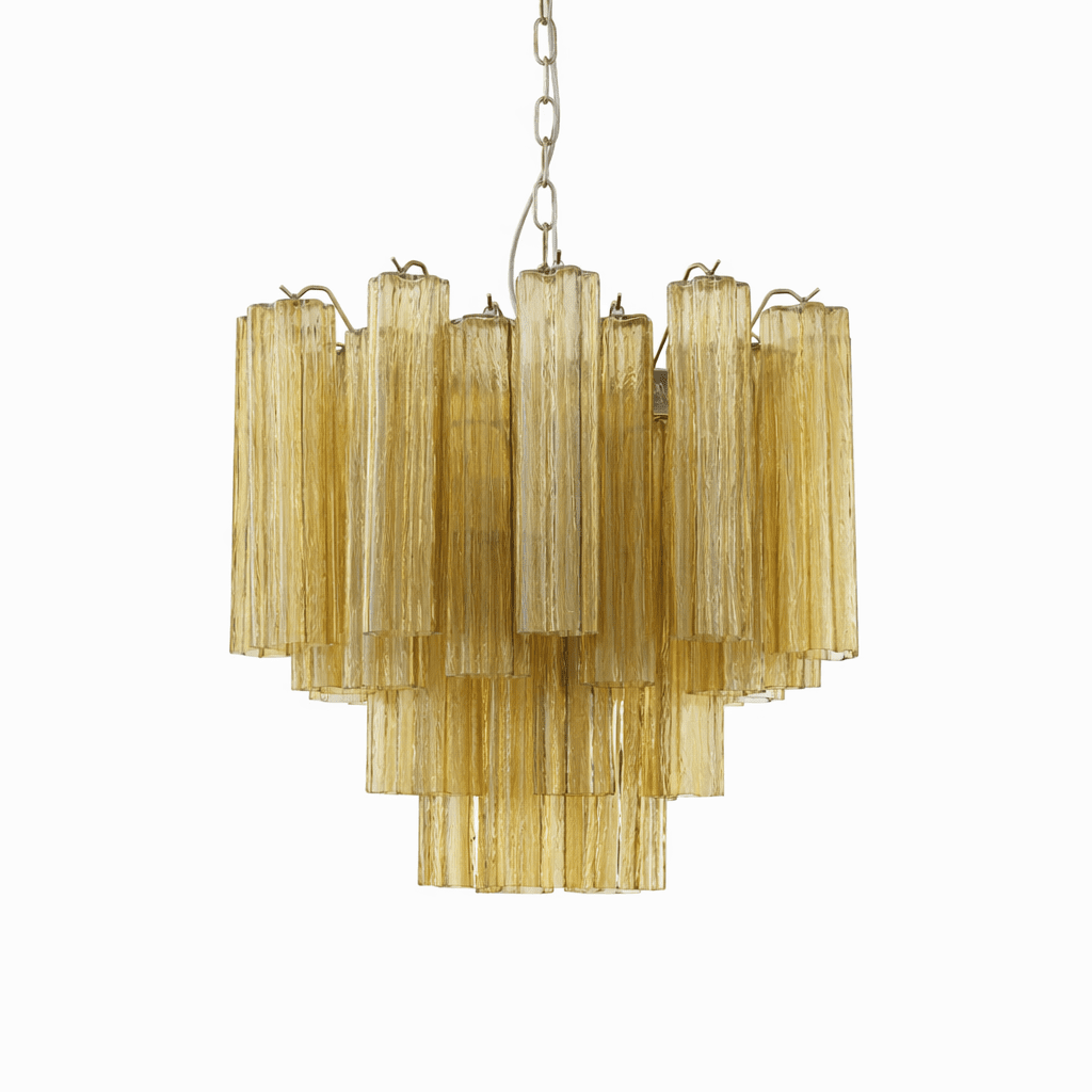 Glasrör Chandelier