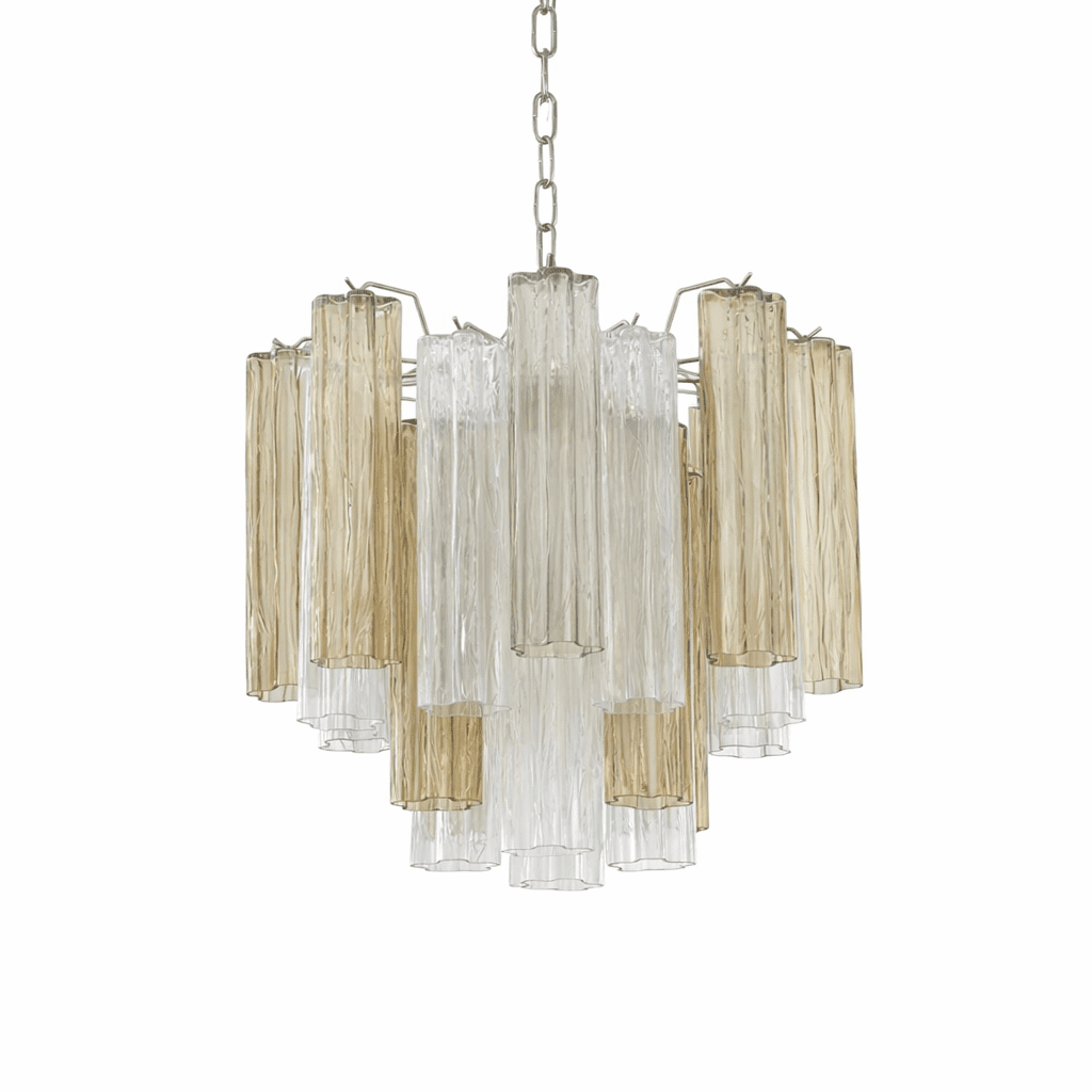 Glasrör Chandelier