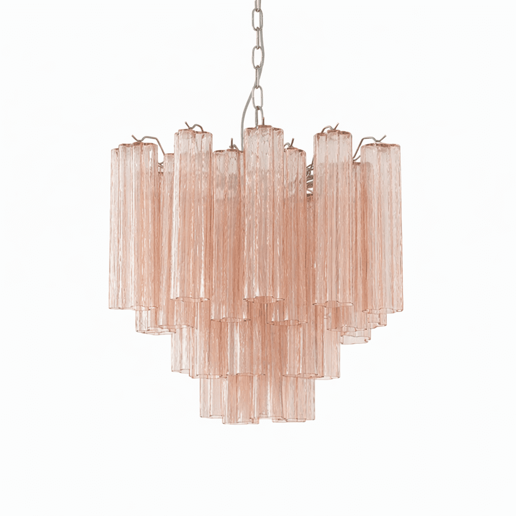 Glasrör Chandelier
