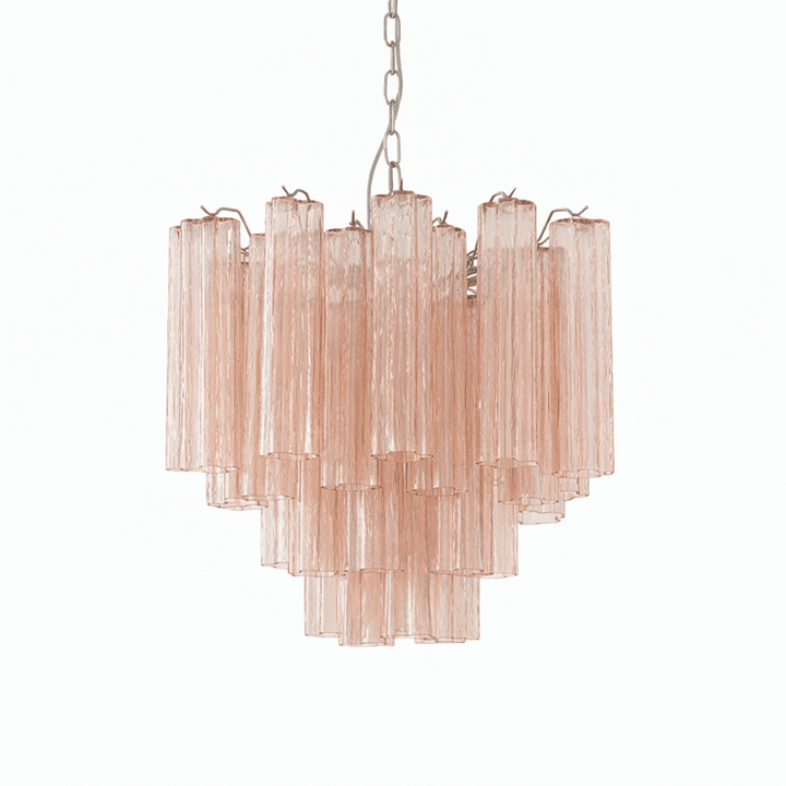 Glasrör Chandelier