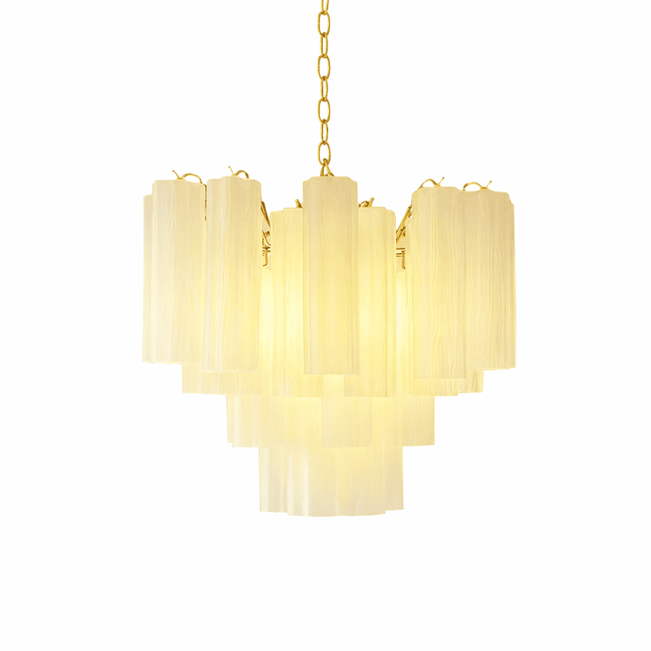 Glasrör Chandelier
