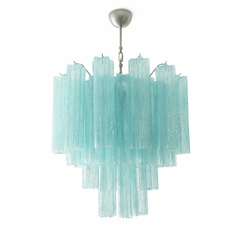 Glasrör Chandelier