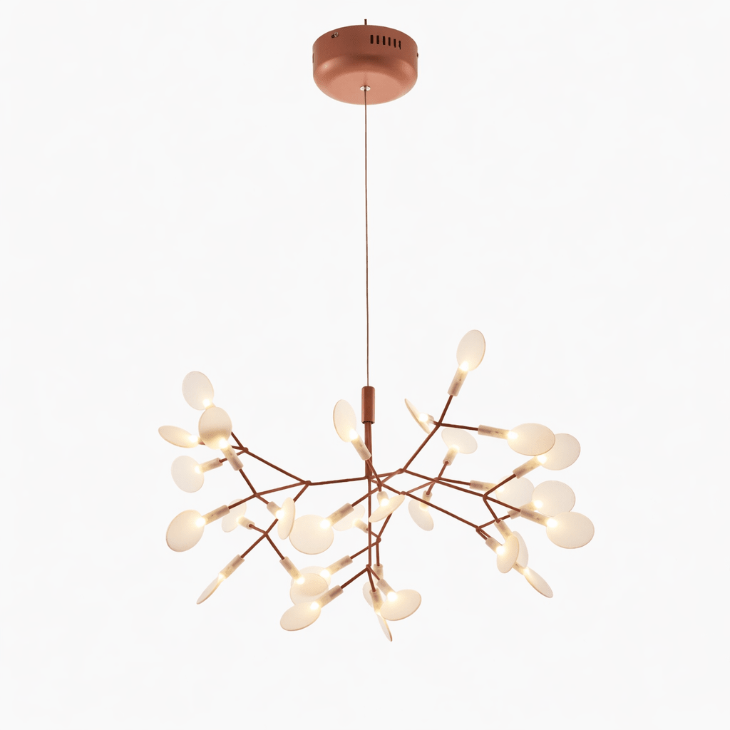 Roséguld Firefly LED Kandelaber