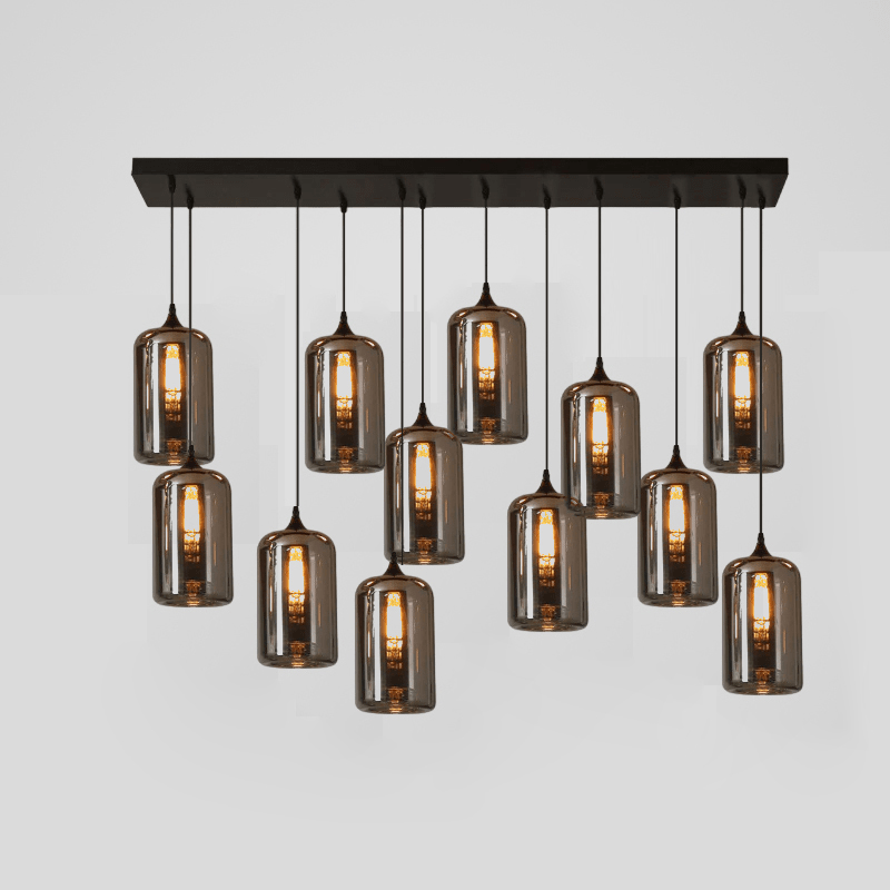 Flaskglas Pendellampa