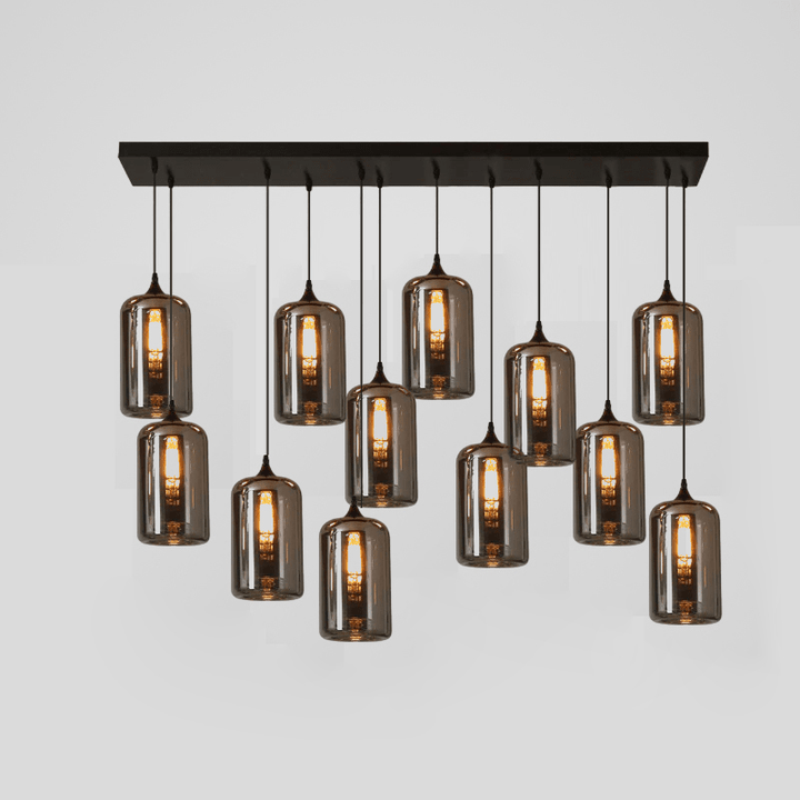 Flaskglas Pendellampa