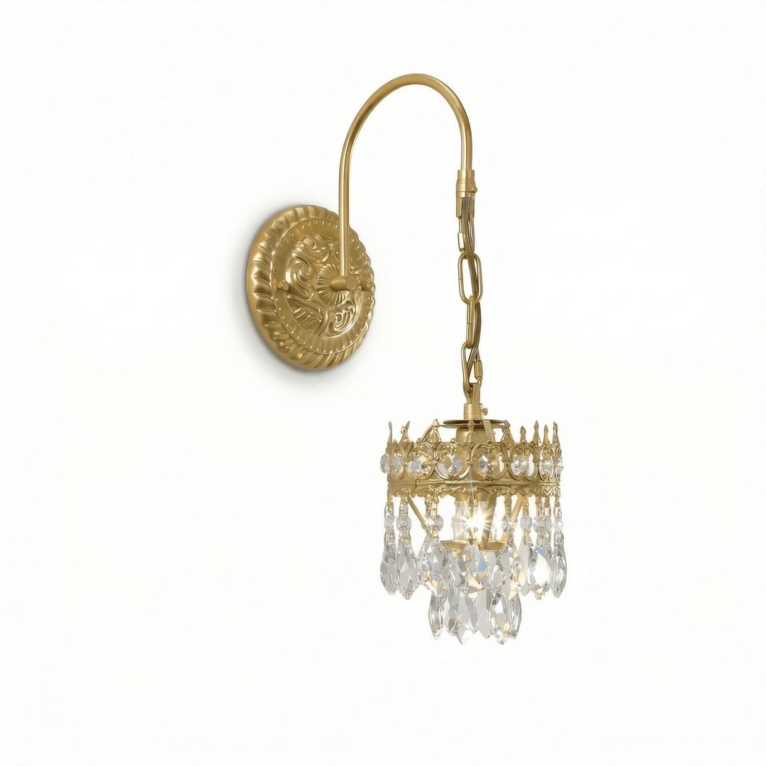 Kristallkrona Vägglampa