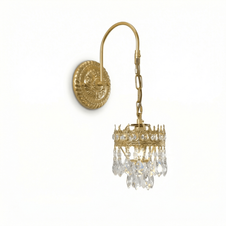 Kristallkrona Vägglampa
