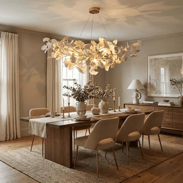 Horizon Bloom Gingko Kandelaber