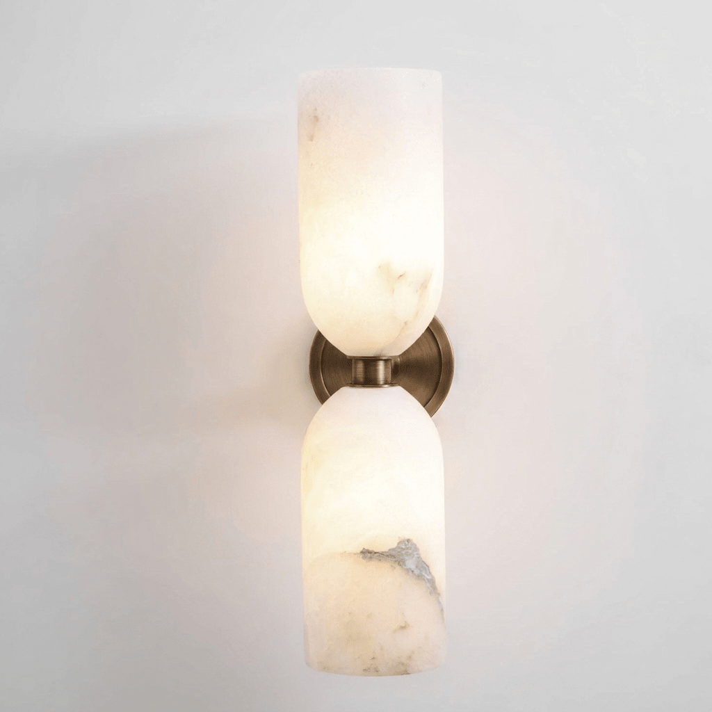Alabaster Nexus Vägglampa