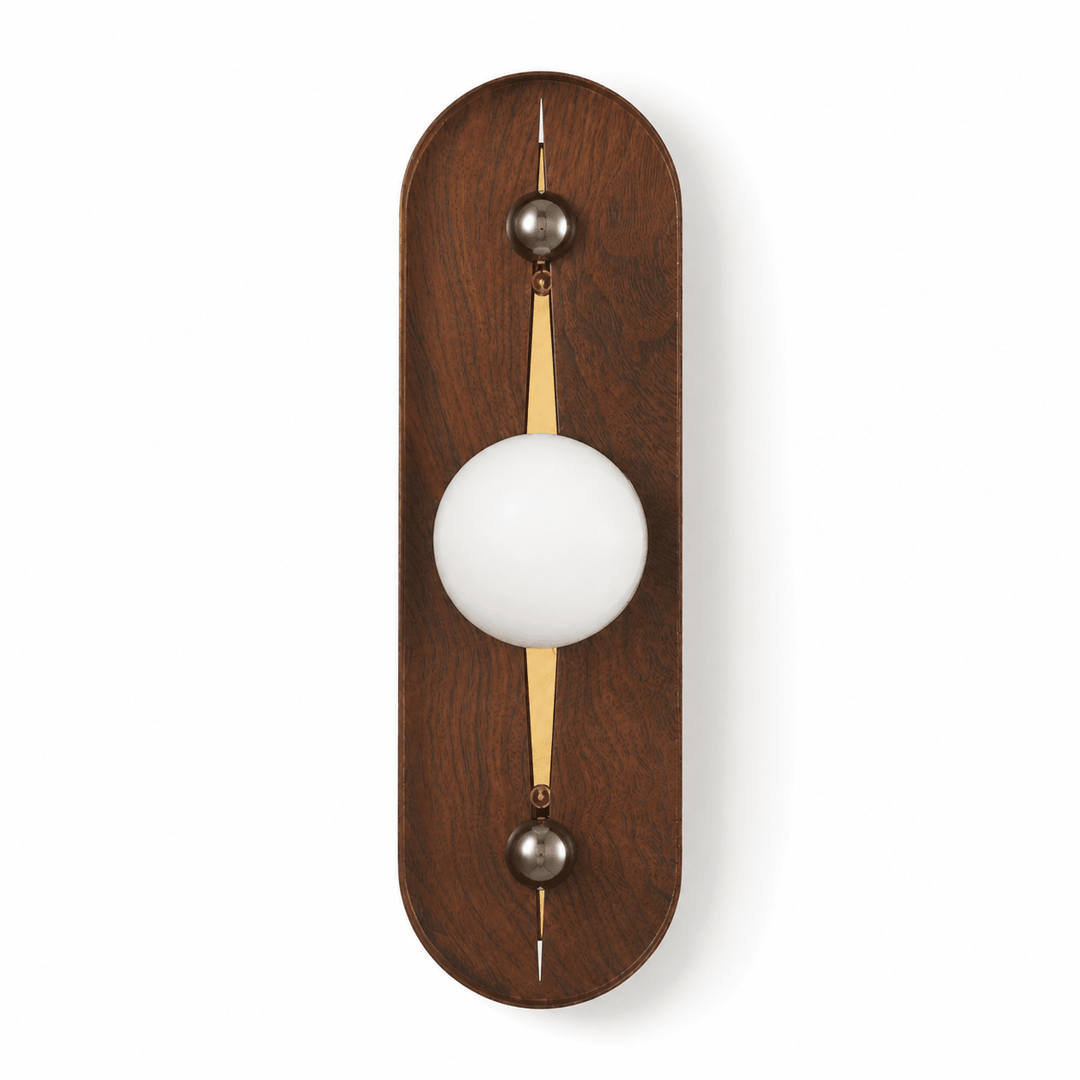 Bezel Alabaster Vägglampa