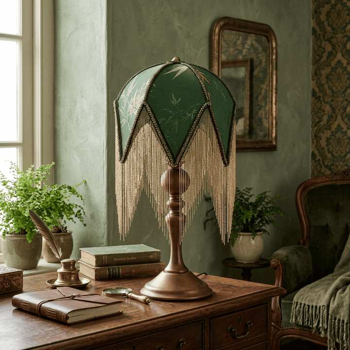 Victoriansk Fransk Bordslampa