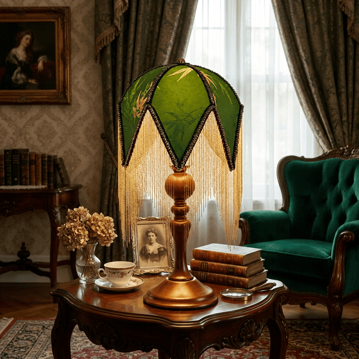 Victoriansk Fransk Bordslampa