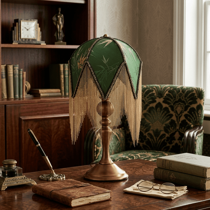 Victoriansk Fransk Bordslampa