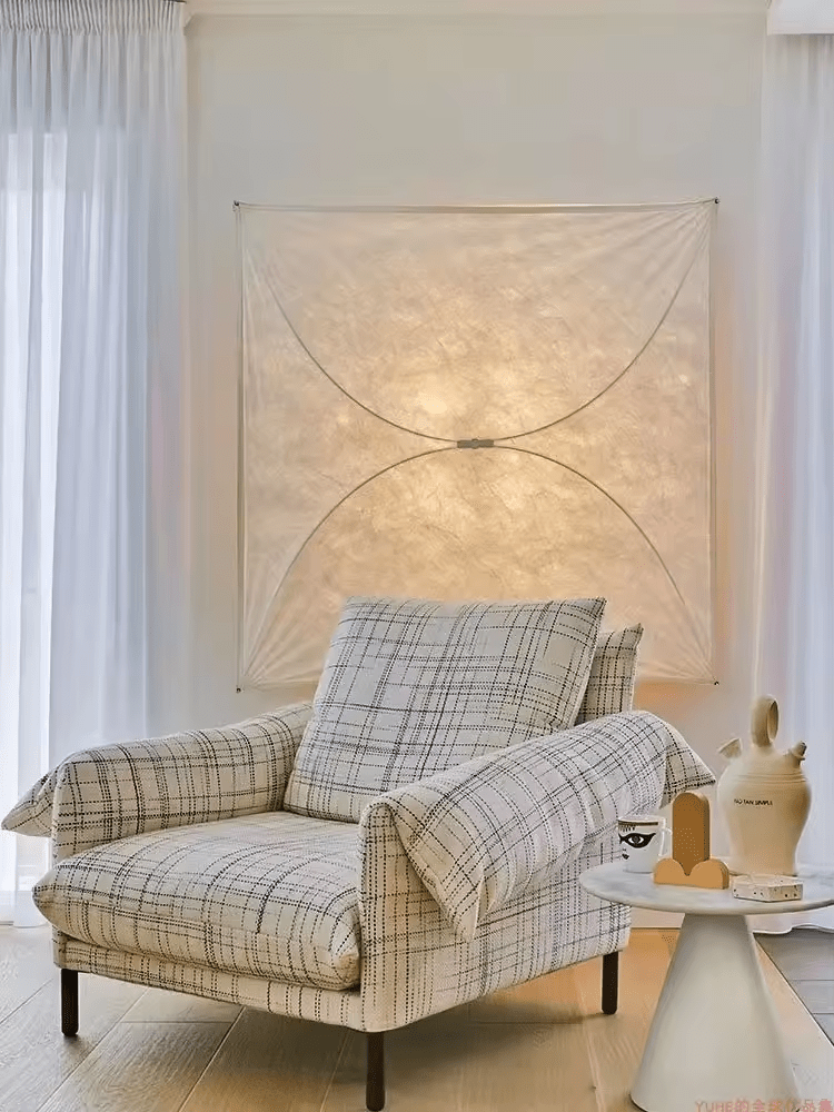 Drakeformad Pappersvägglampa