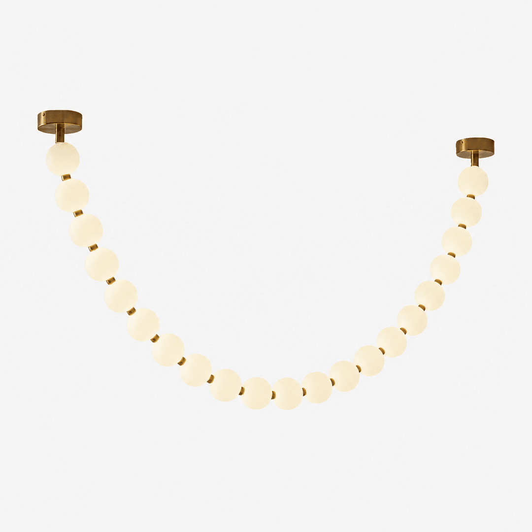 Pärlhalsband Bollar Kandelaber