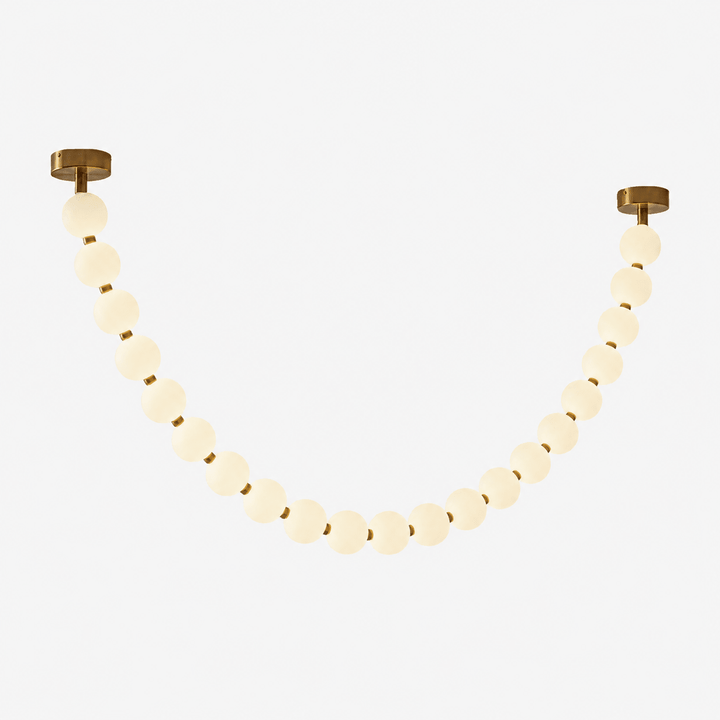Pärlhalsband Bollar Kandelaber