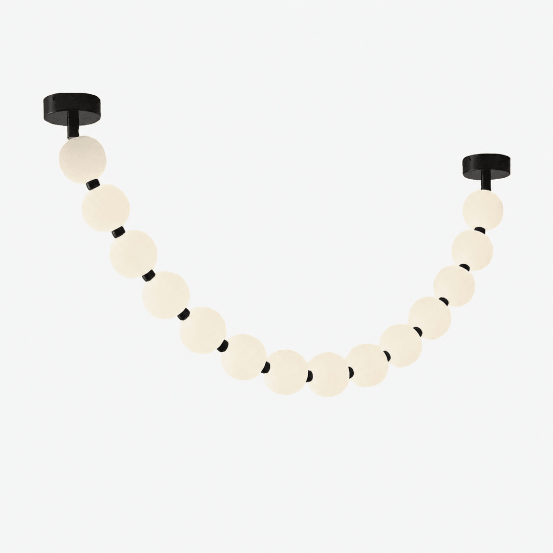 Pärlhalsband Bollar Kandelaber