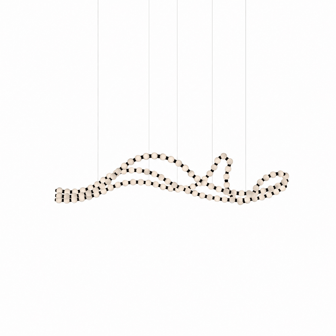 Pärlhalsband Bollar Kandelaber