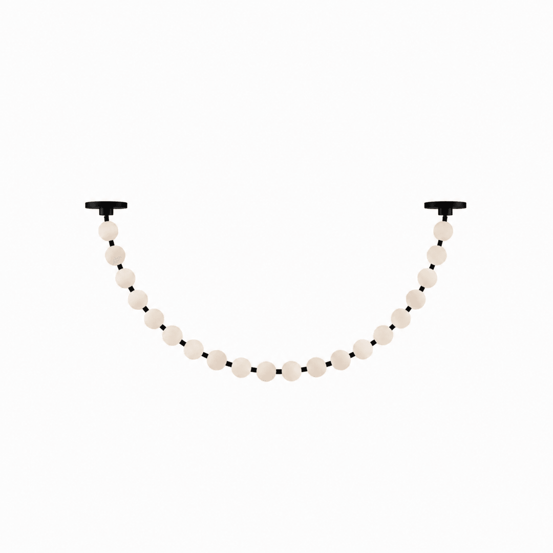 Pärlhalsband Bollar Kandelaber