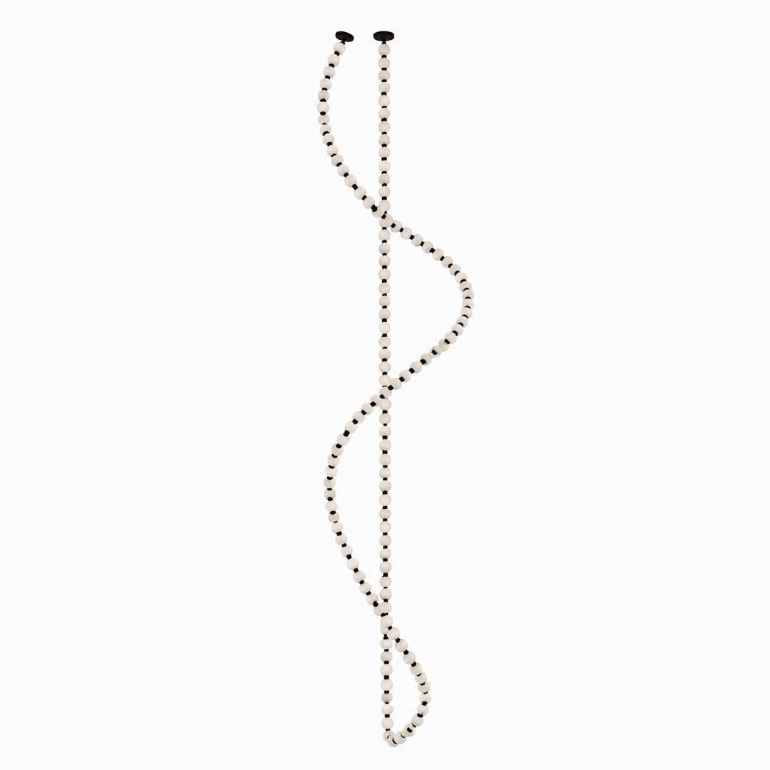Pärlhalsband Bollar Kandelaber