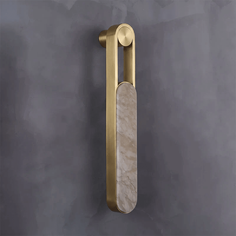 Norix Alabaster Ram Vägglampa