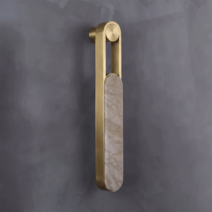 Norix Alabaster Ram Vägglampa