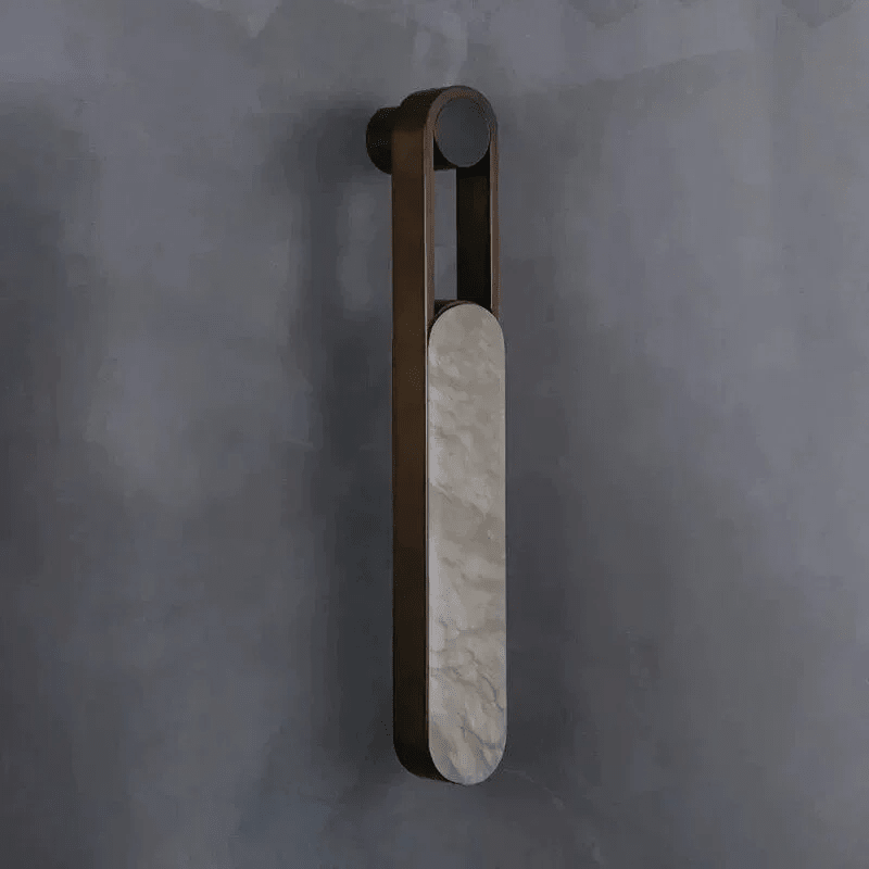 Norix Alabaster Ram Vägglampa