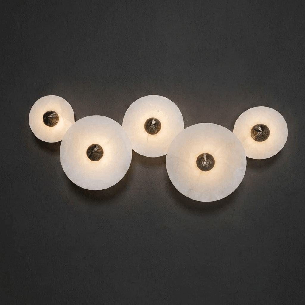 Nayra Alabaster Vägglampa