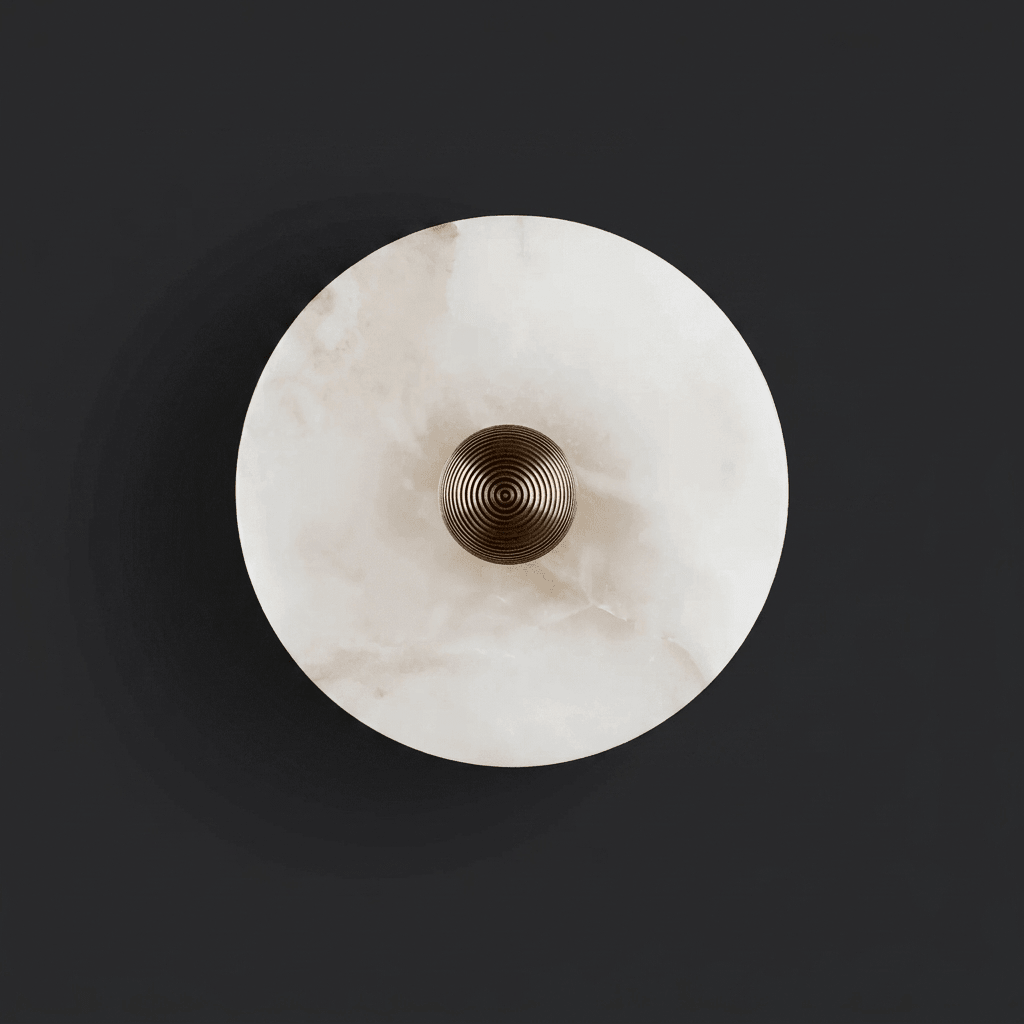 Nayra Alabaster Vägglampa