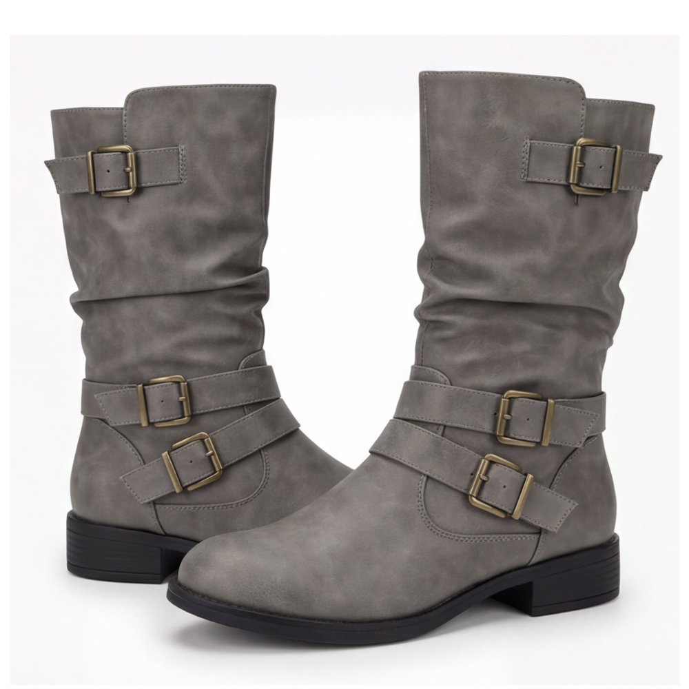 Strova - Zgniecione boots till mitten av vaden