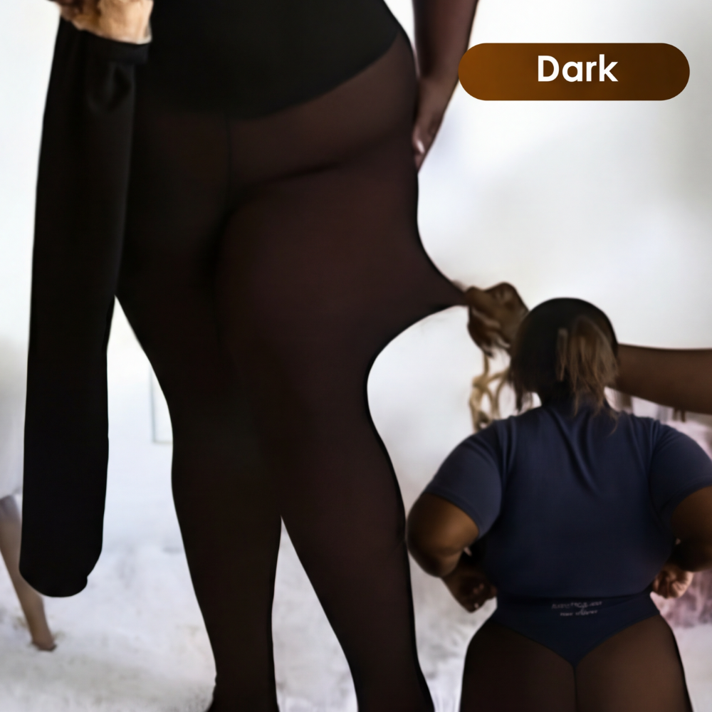 Velura - Dam tights formande z värmefoder