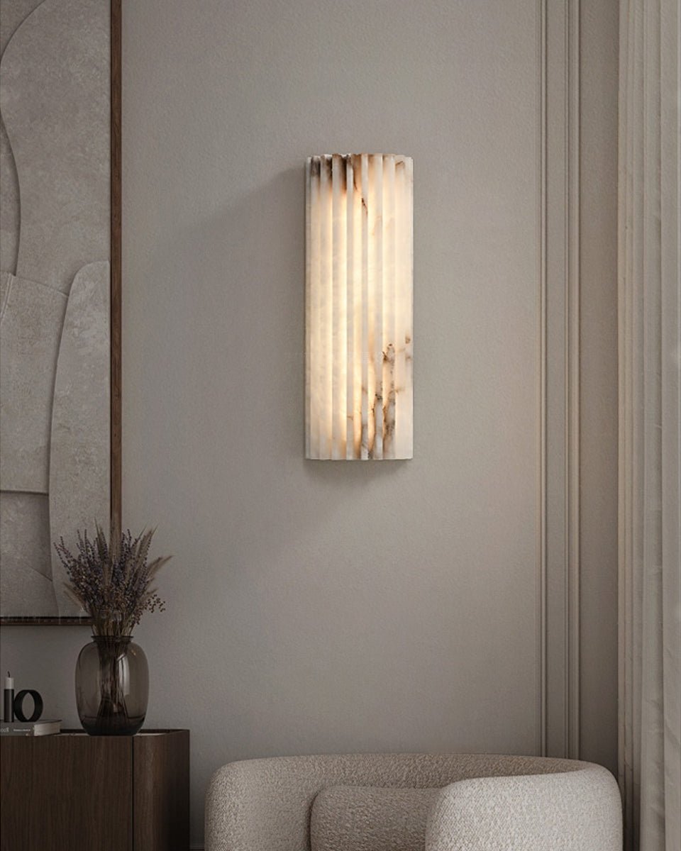 Alvia Alabaster Vägglampa