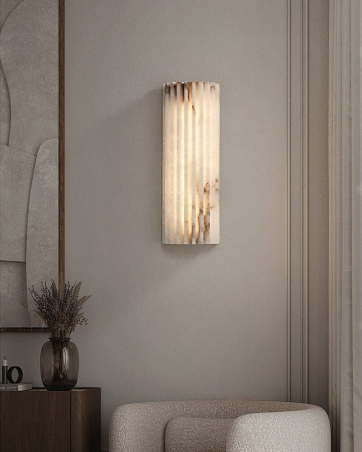 Alvia Alabaster Vägglampa