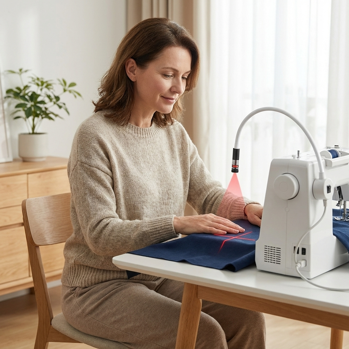 Stitchbeam - Magnetiskt Ljus Laser för Quiltingu