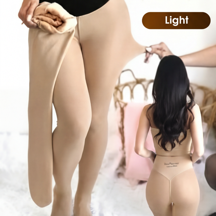 Velura - Dam tights formande z värmefoder