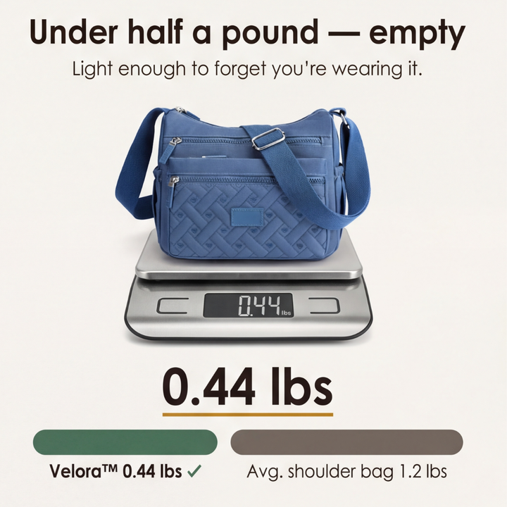 Velora – Lätt quiltad väska över axeln