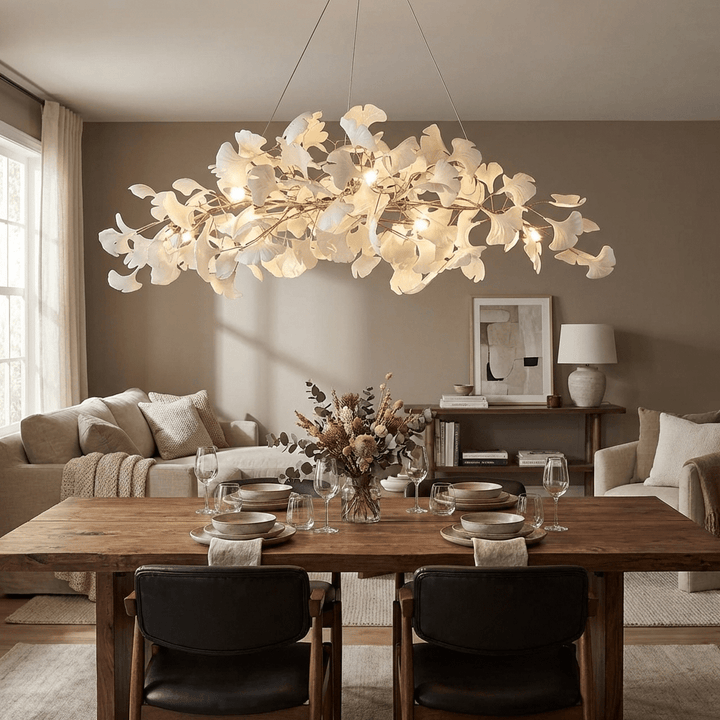 Gingko Plume Kandelaber