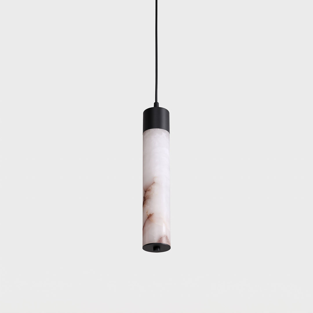 Alabaster Tala Messing Pendellampa