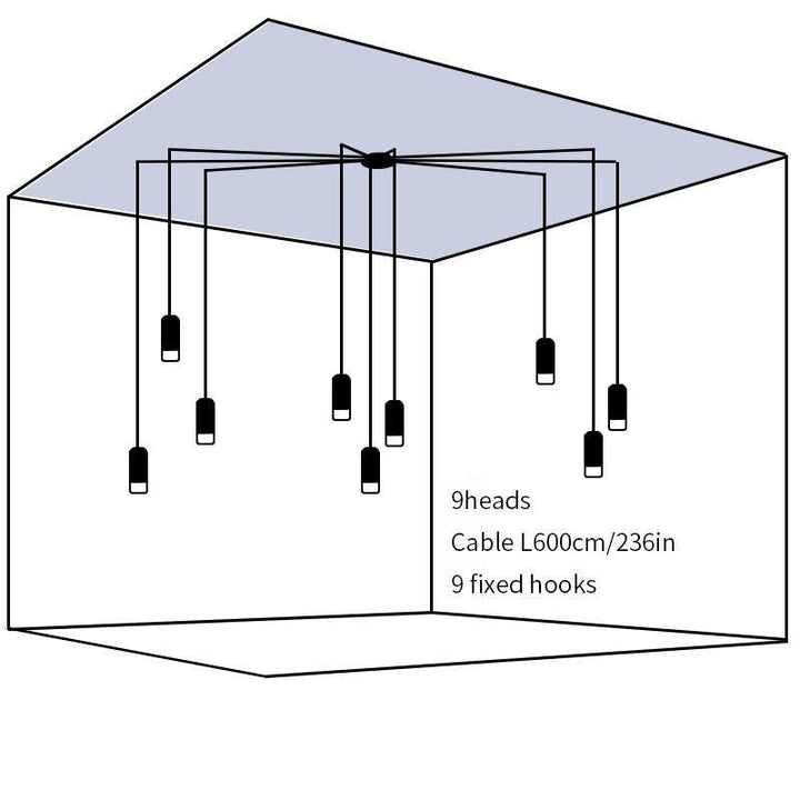 Line Form Pendellampa