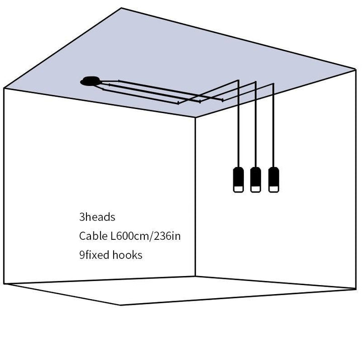 Line Form Pendellampa