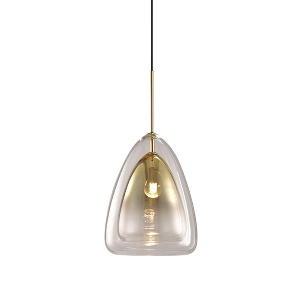 Futuristisk Glas Pendellampa
