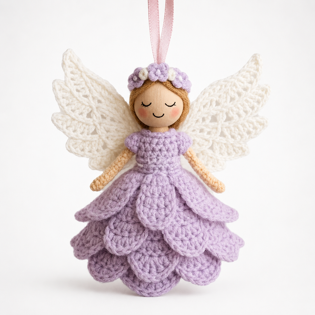Angelmade – Set för szydełkowania aniołka dla początkujących