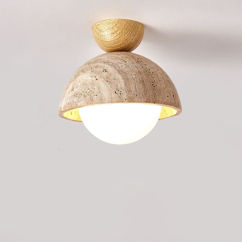 Flore Travertine Bud Taklampa