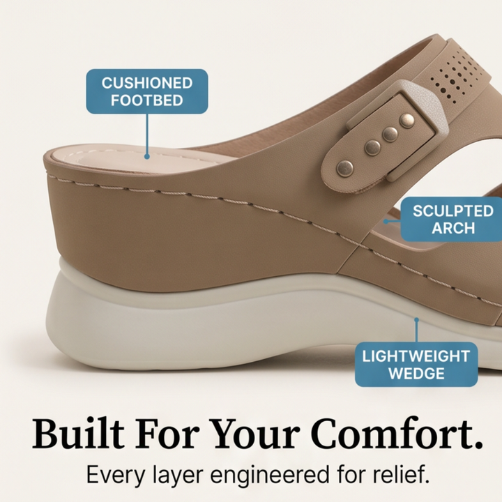 CloudLift – Ortopediska Sandaler Wedge