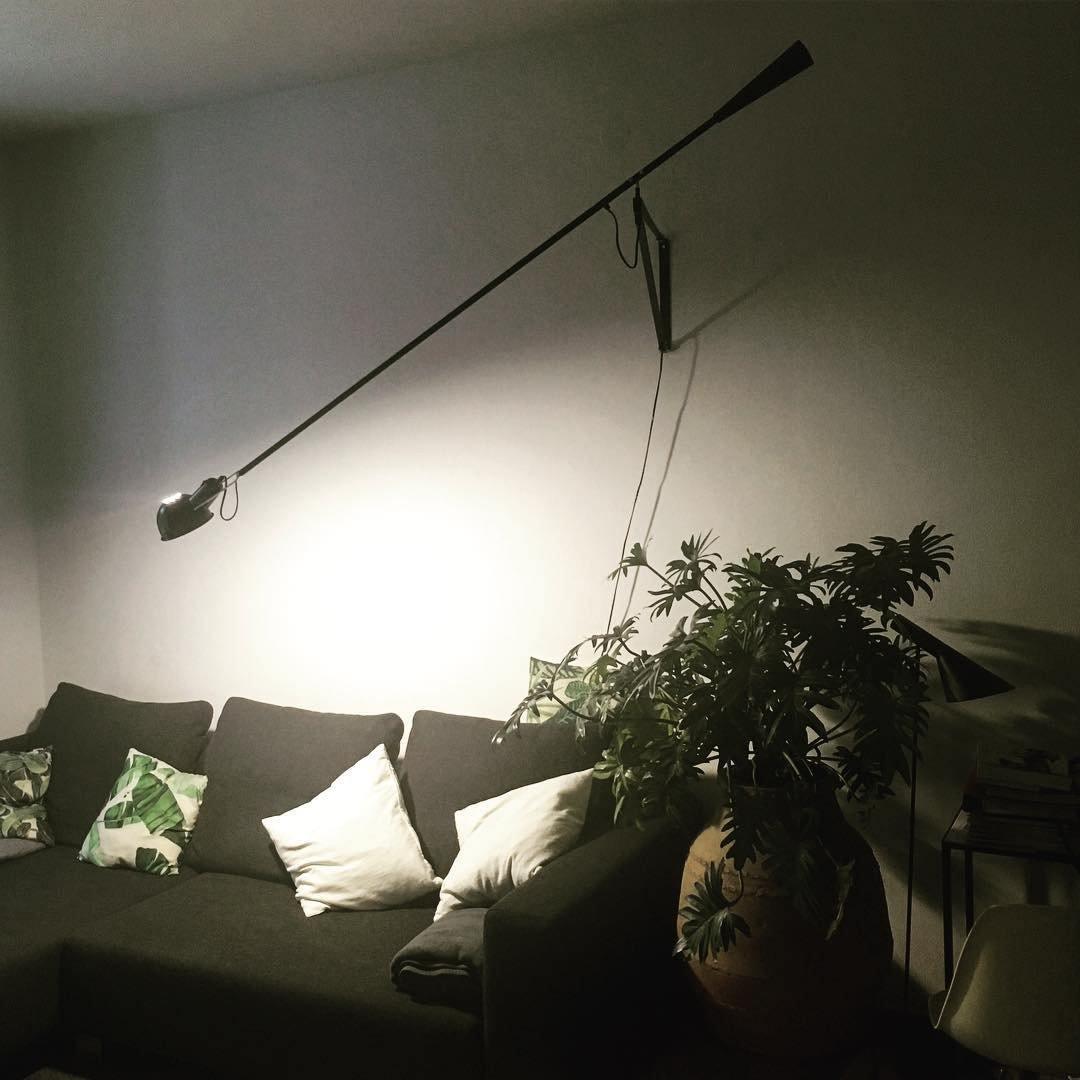 Lång Arm Vägglampa