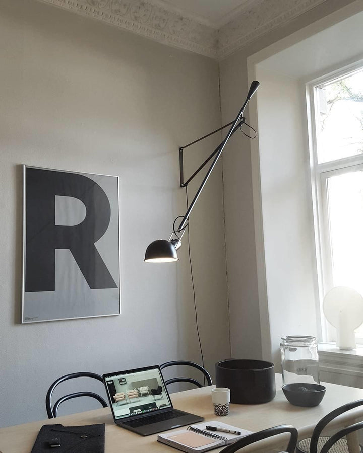 Lång Arm Vägglampa