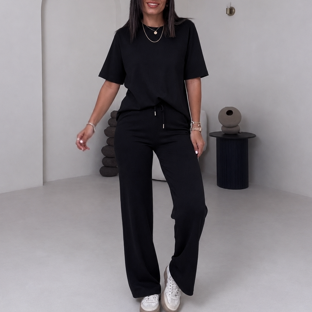 Wearday – Set med kort ärm i spodniami