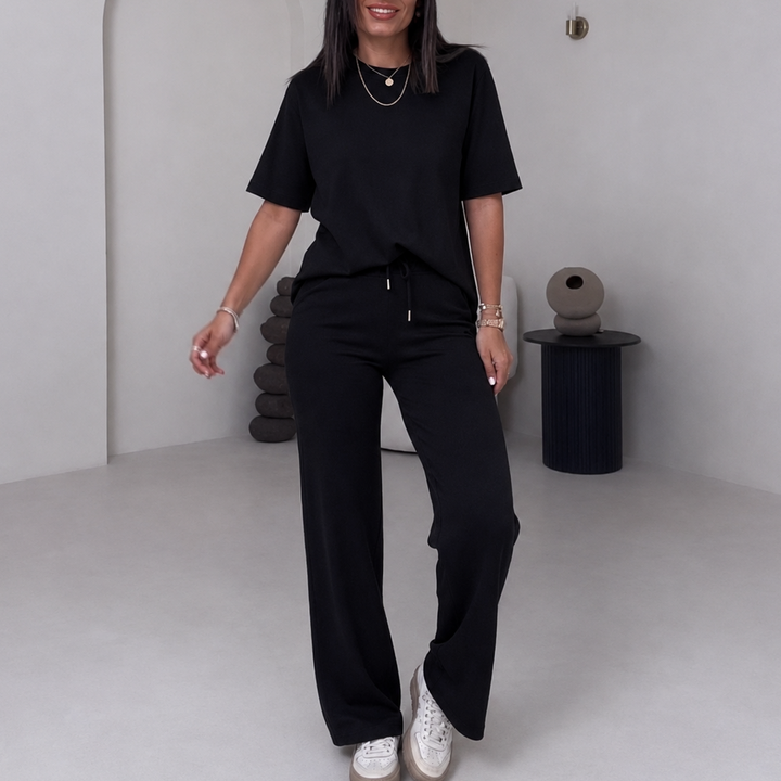 Wearday – Set med kort ärm i spodniami
