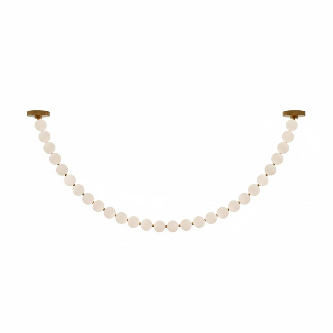 Pärlhalsband Bollar Kandelaber