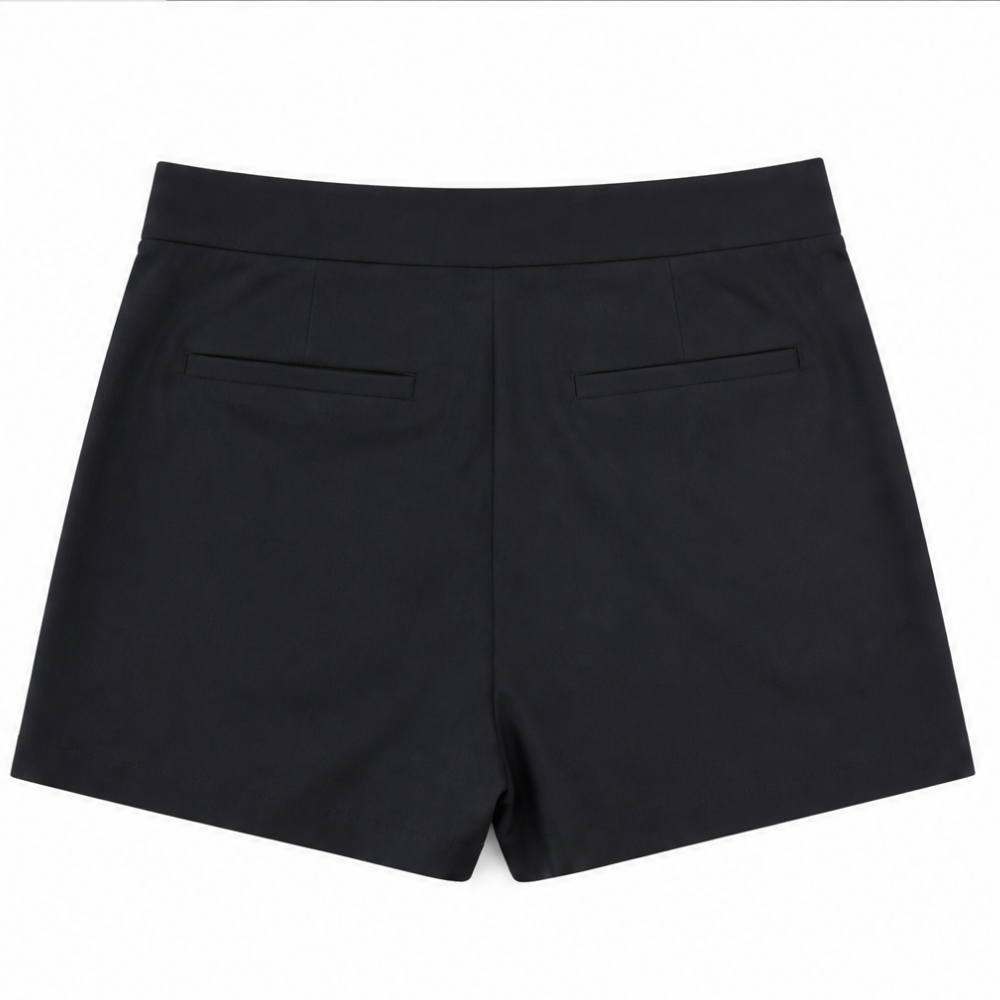 Velora – Shorts med hög midja z prawdziwymi kieszeniami